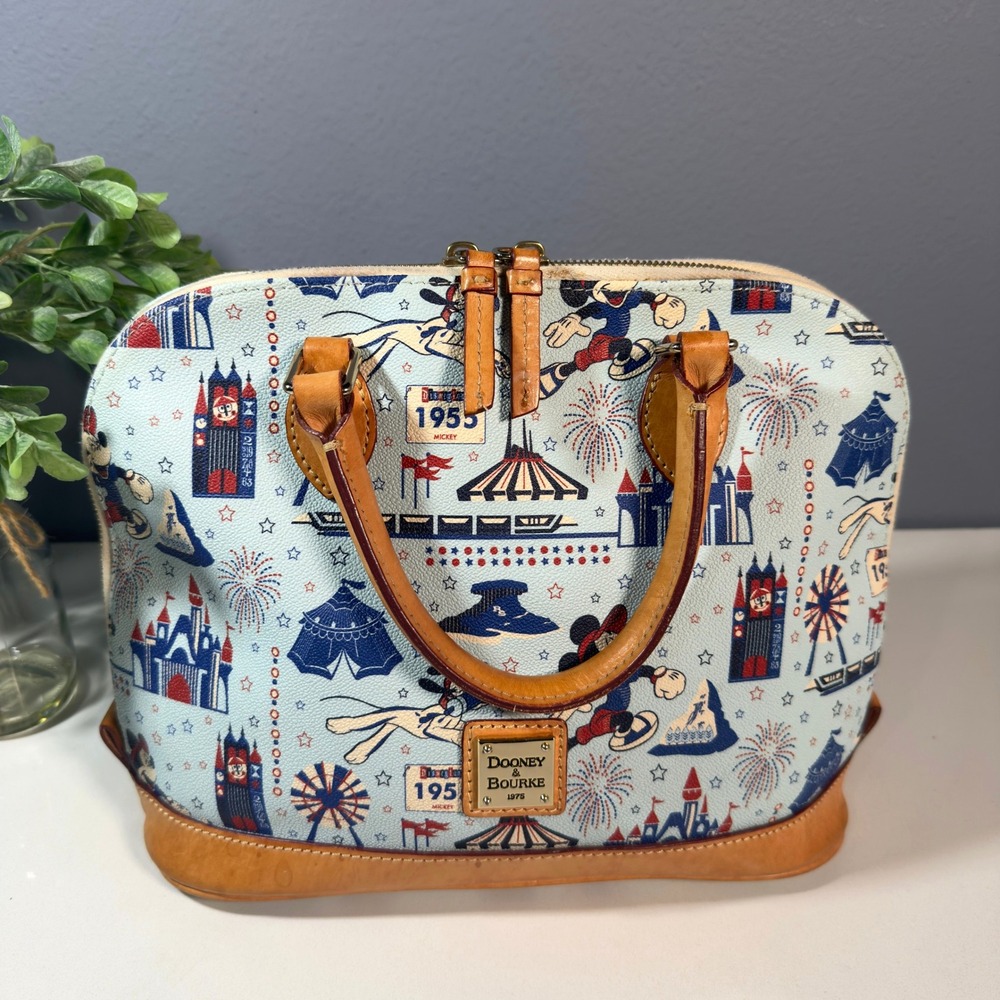 Disney Dooney & Bourke Bag - Disneyland 1/2 Marathon - Satchel - Picture 13 of 15